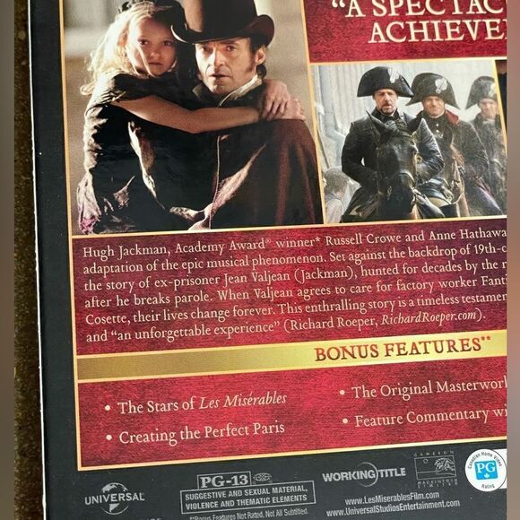 Les Miserables Preowned Movie - Picture 4 of 5